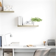 vidaXL MDF Floating Wall Shelf in Oak