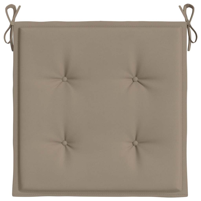 vidaXL Chair Cushion in Taupe (Set of 6)