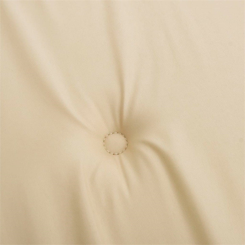 vidaXL Highback Chair Cushion in Beige (Set of 6)