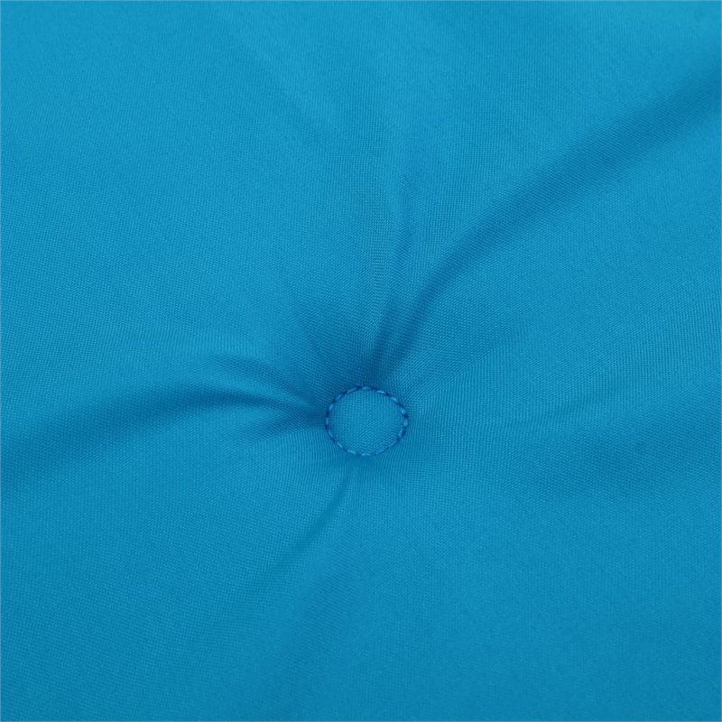 vidaXL Highback Chair Cushion in Blue (Set of 6)