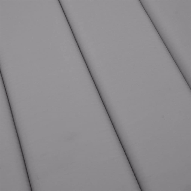 vidaXL Sun Lounger Cushion in Gray