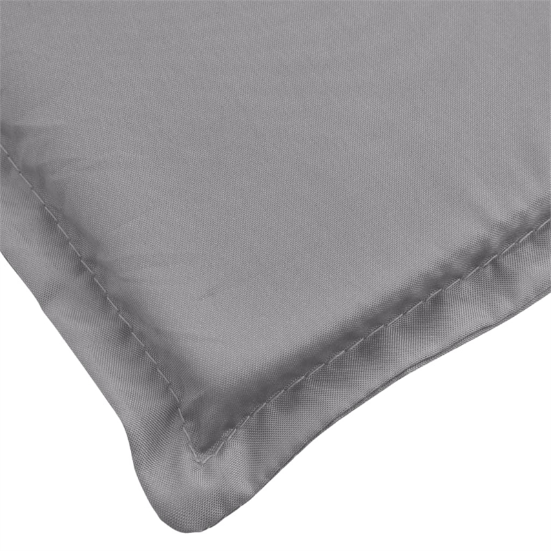 vidaXL Sun Lounger Cushion in Gray
