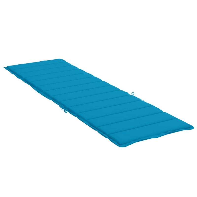 vidaXL Sun Lounger Cushion in Blue