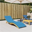 vidaXL Sun Lounger Cushion in Blue