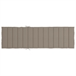 vidaXL Sun Lounger Cushion in Taupe