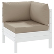 vidaXL Pallet Cushion in Taupe