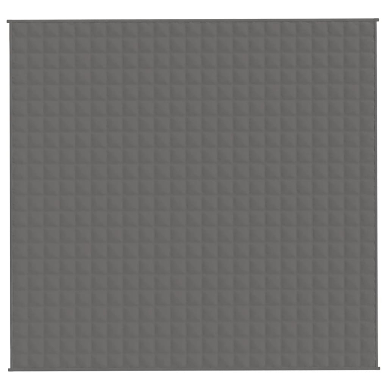vidaXL Weighted Blanket in Gray