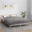 vidaXL Weighted Blanket in Gray