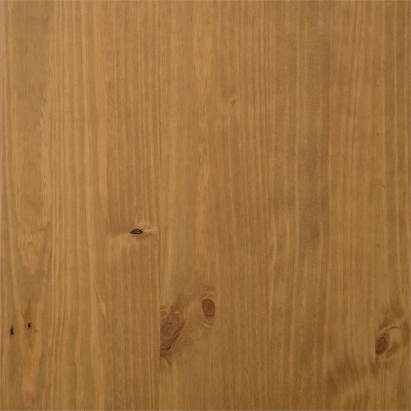 vidaXL Solid Pine Wood TV Cabinet in Oak