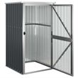 vidaXL Galvanized Steel Tool Shed in Anthracite