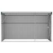 vidaXL Galvanized Steel Garden Shed in Green