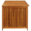 vidaXL Solid Acacia Wood and Polyethylene Storage Box in Brown