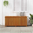 vidaXL Solid Acacia Wood Storage Box in Natural/Brown