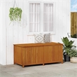 vidaXL Solid Acacia Wood Storage Box in Natural/Brown