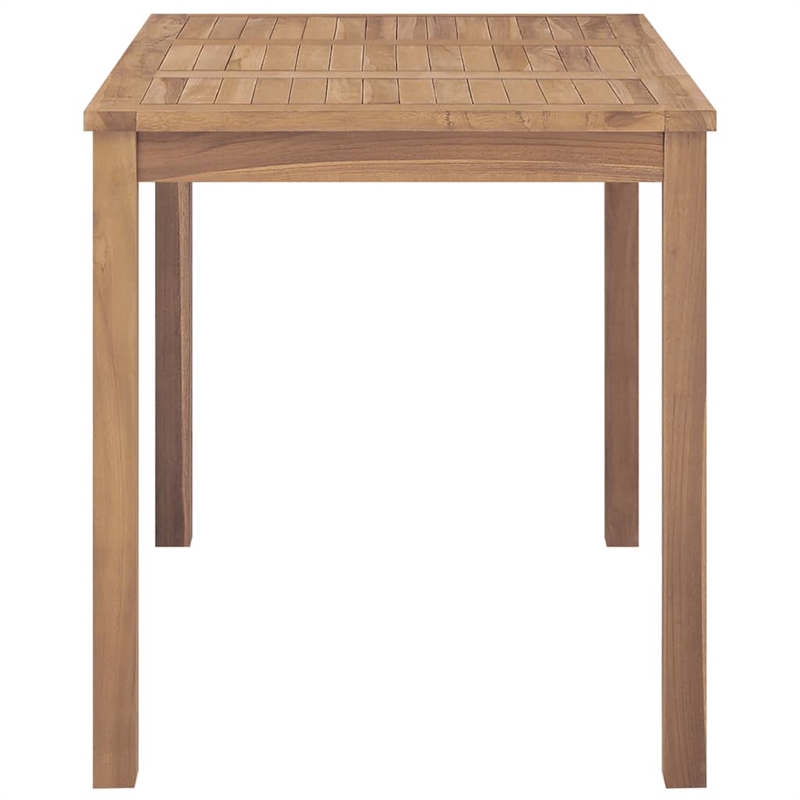 vidaXL Dining Table in Warm Brown