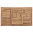 vidaXL Dining Table in Warm Brown