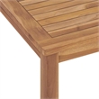 vidaXL Dining Table in Warm Brown