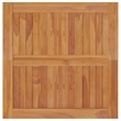 vidaXL Small Durable Solid Teak wood Dining Table in Brown
