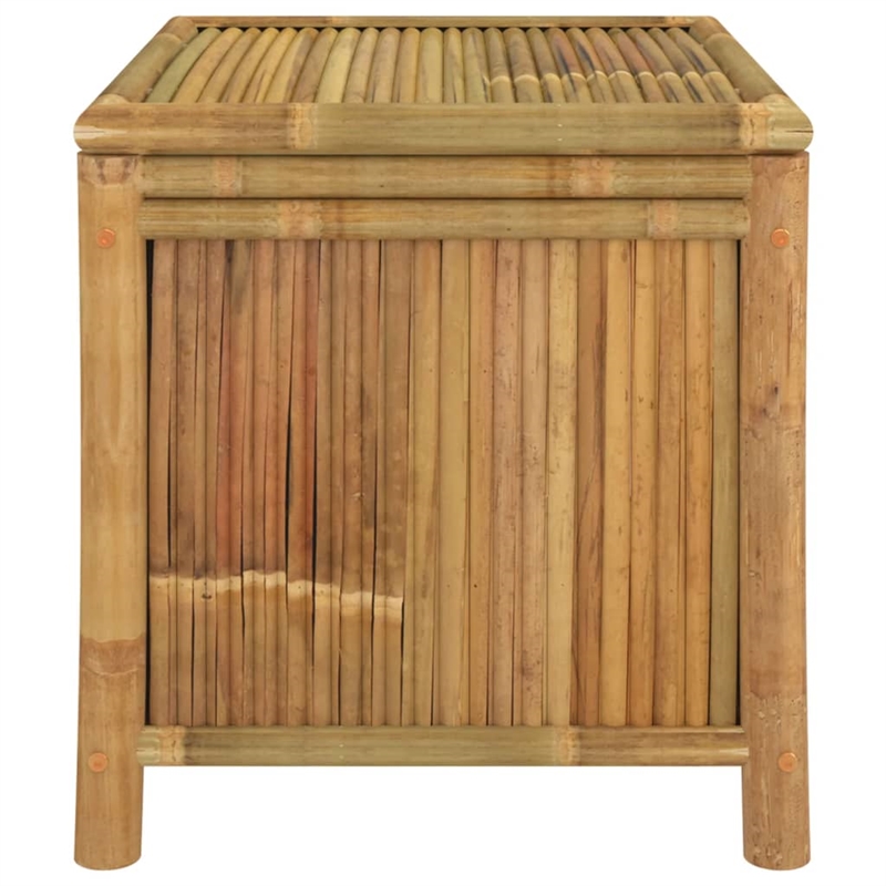 vidaXL Bamboo and Polyethylene Garden Storage Box in Brown