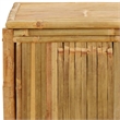 vidaXL Bamboo and Polyethylene Garden Storage Box in Brown