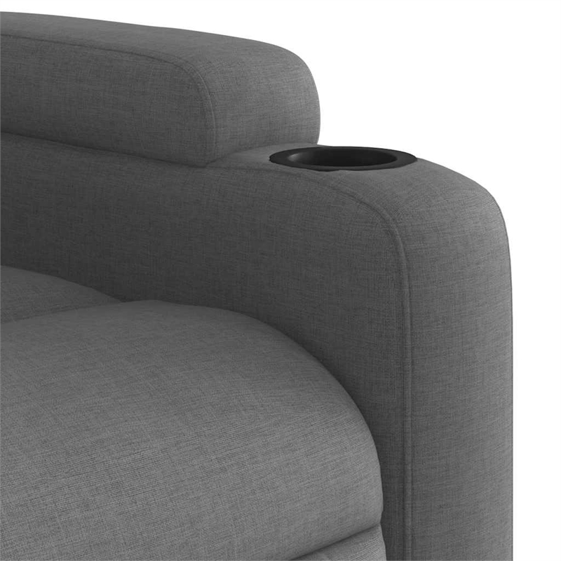 vidaXL Electric Massage Recliner Chair in Dark Gray