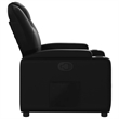 vidaXL Faux Leather Recliner Chair in Black