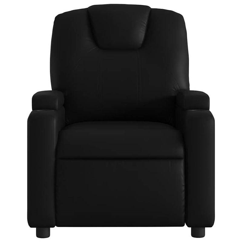vidaXL Faux Leather Electric Massage Recliner Chair in Black
