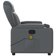 vidaXL Massage Recliner Chair in Gray