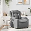 vidaXL Massage Recliner Chair in Gray