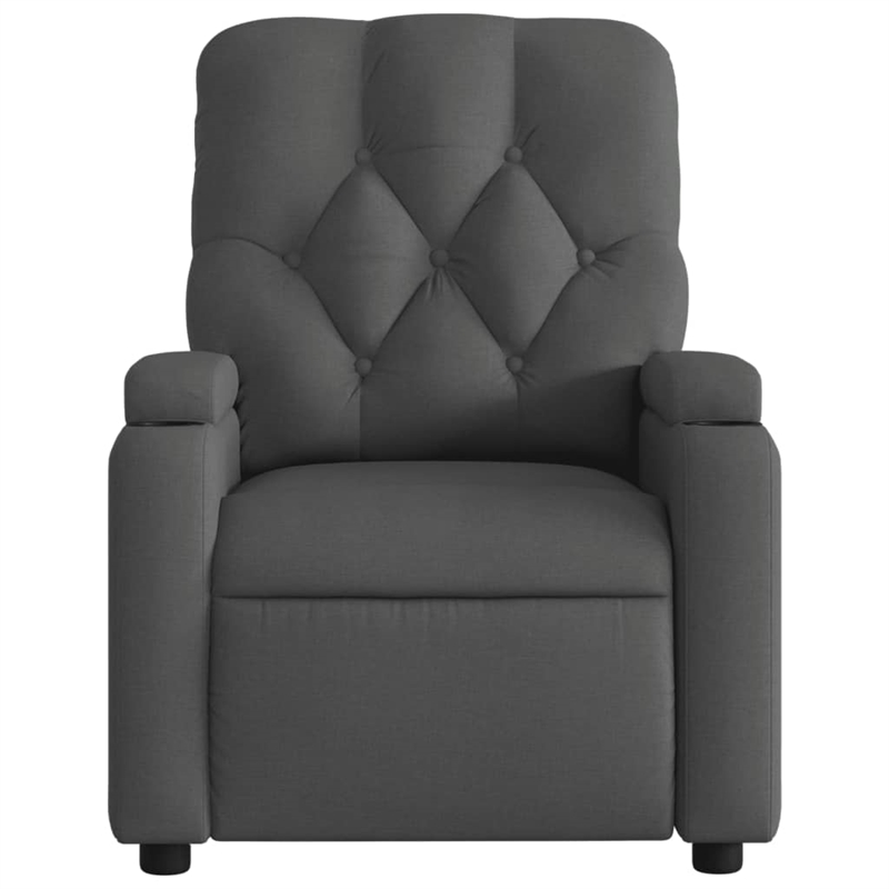 vidaXL Massage Recliner Chair in Dark Grey