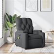 vidaXL Massage Recliner Chair in Dark Grey