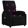 vidaXL Massage Recliner Chair Sofa in Black