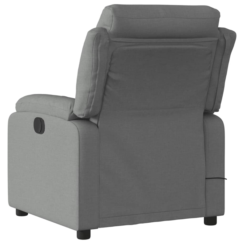 vidaXL Massage Recliner Chair in Dark Grey