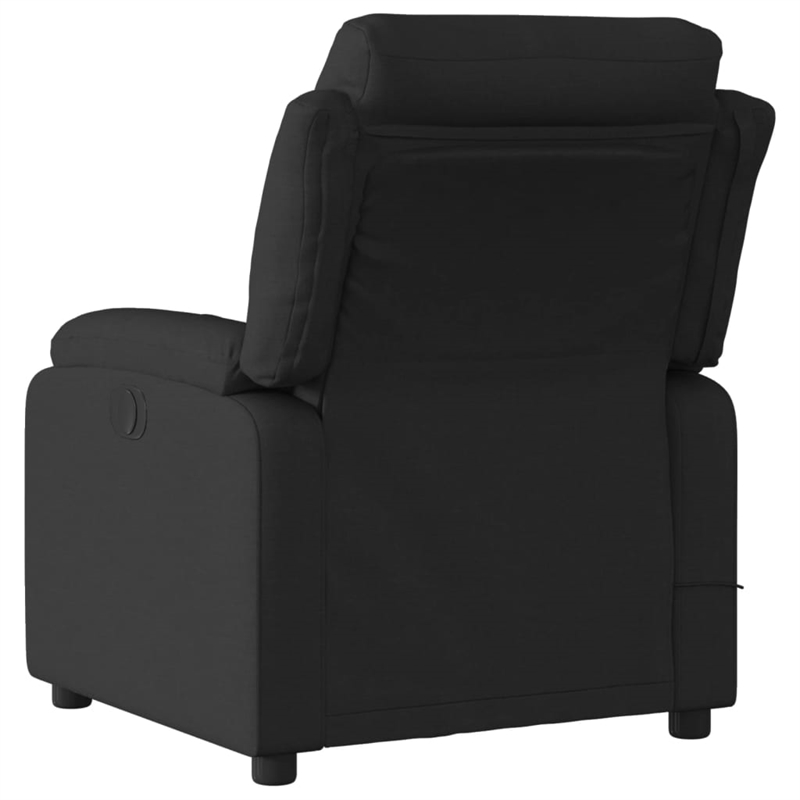 vidaXL Massage Recliner Chair in Black