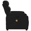 vidaXL Massage Recliner Chair in Black
