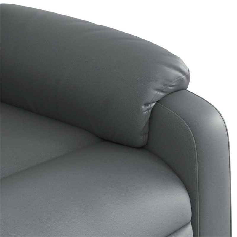 vidaXL Massage Recliner Chair in Gray