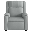 vidaXL Massage Recliner Chair in Light Gray
