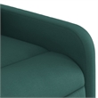 vidaXL Massage Recliner Chair in Dark Green