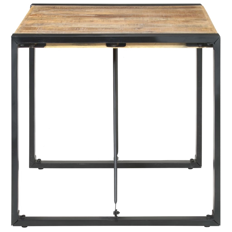 vidaXL Rough Mango Wood  Dining Table in Brown