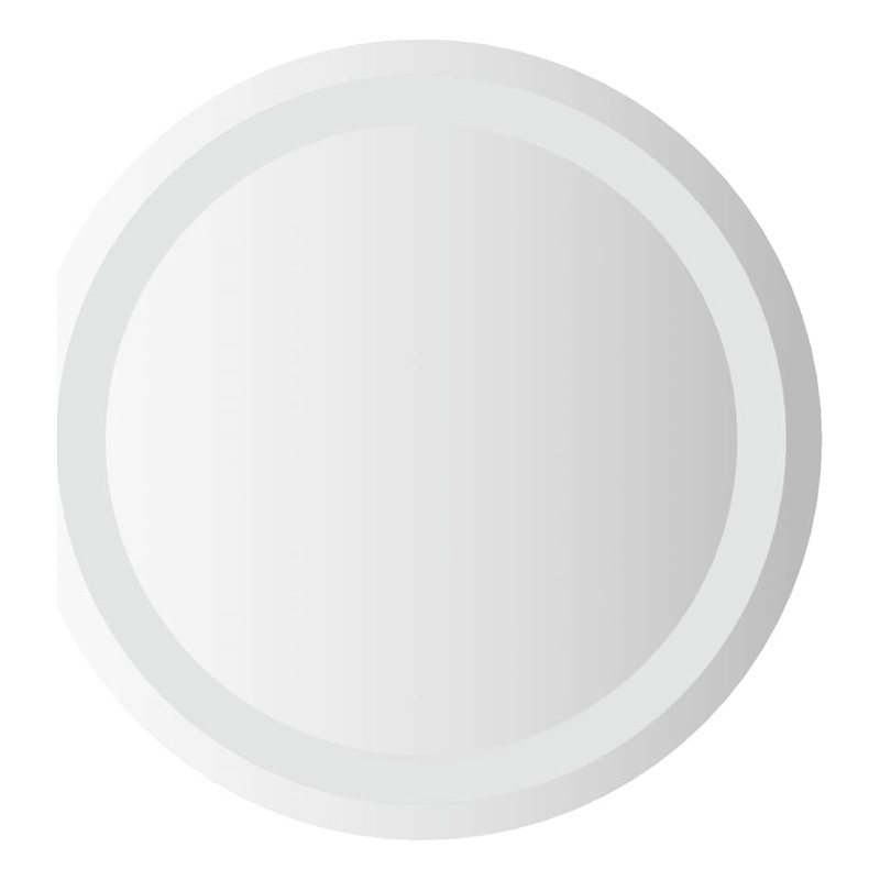 vidaXL Medium LED Bathroom Mirror in Transparent/Clear