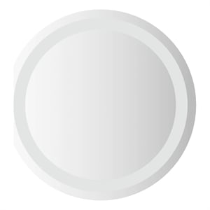 vidaXL Medium LED Bathroom Mirror in Transparent/Clear