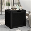 vidaXL 312. Gallon Polypropylene Garden Storage Box in Black