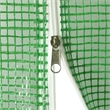 vidaXL Galvanized Steel Medium Greenhouse in Green