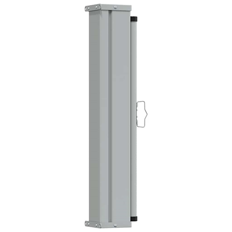 vidaXL Side Awning in Blue and Grey
