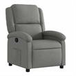 vidaXL Fabric Recliner Chair in Dark Grey