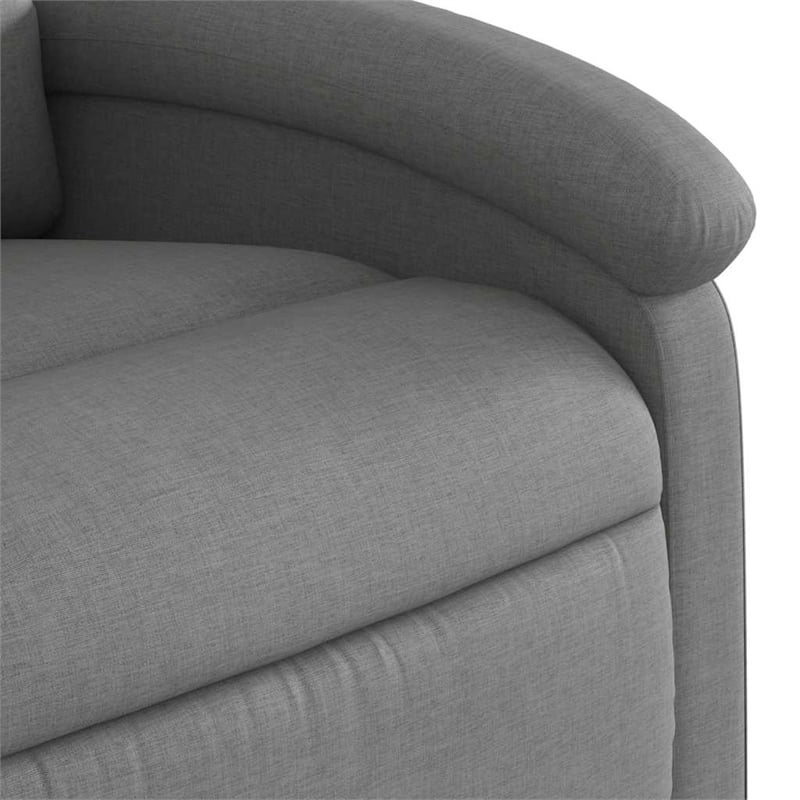 vidaXL Fabric Recliner Chair in Dark Grey