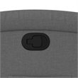 vidaXL Fabric Recliner Chair in Dark Grey