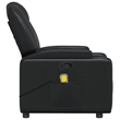 vidaXL Massage Recliner Chair in Black