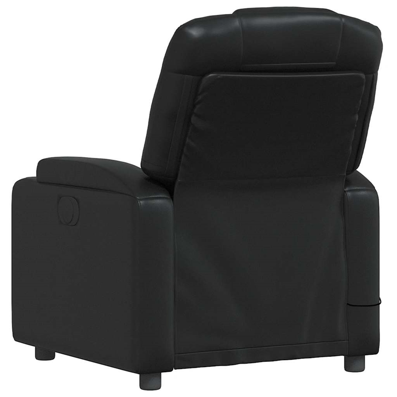 vidaXL Massage Recliner Chair in Black