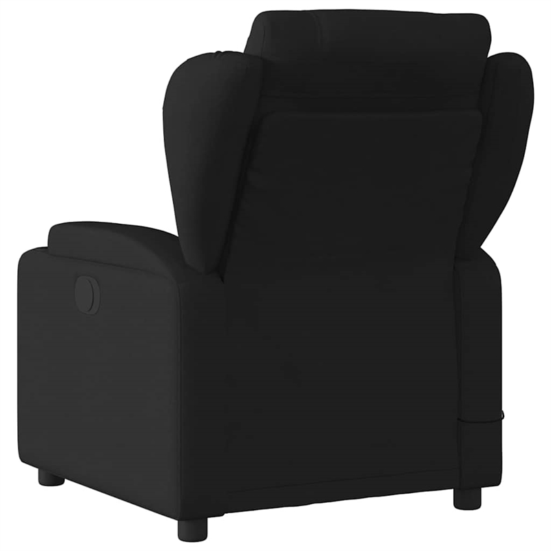 vidaXL Massage Recliner Chair in Black